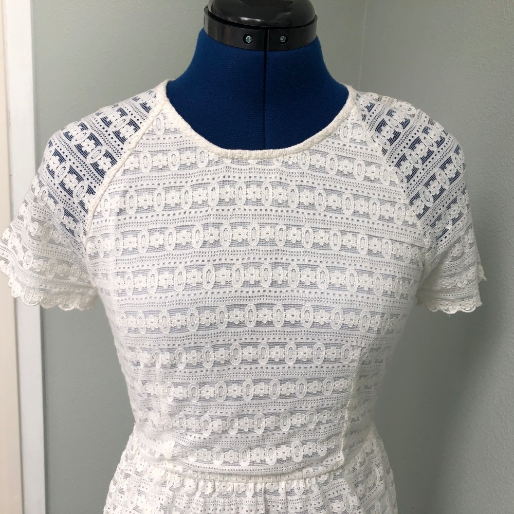 Free people White Lace Sheath Dress - Picture 4 of 5